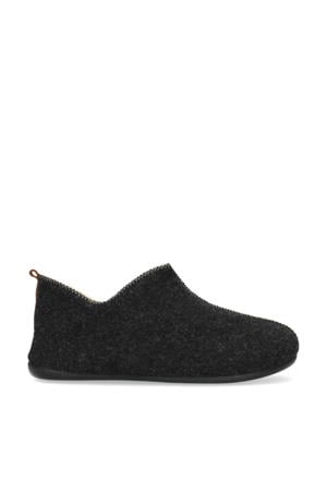 pantoffels antraciet