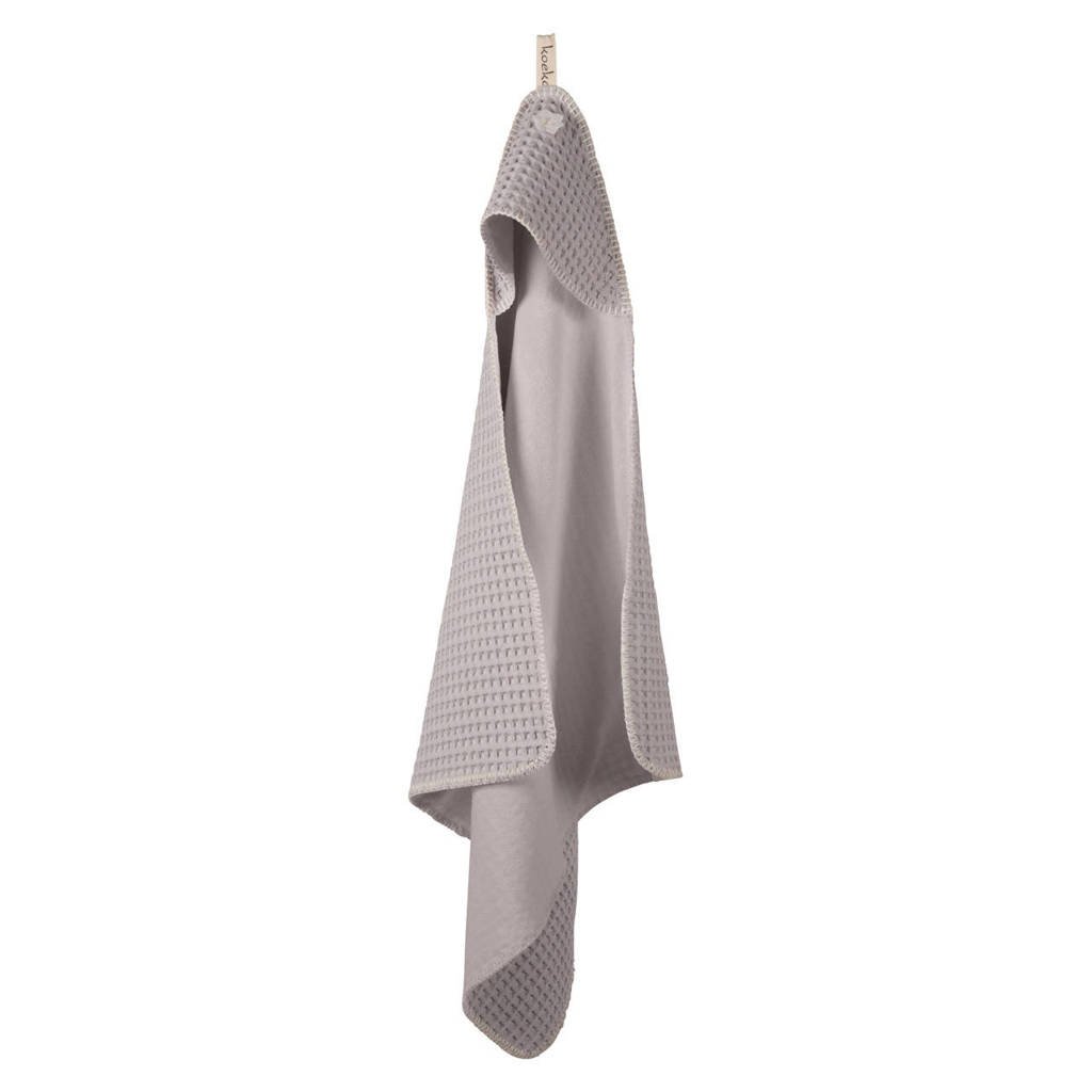 Koeka Antwerp badcape 105x100 cm Silver grey, Silver Grey