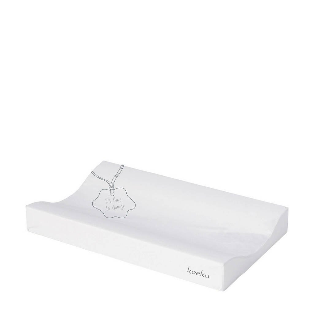 Koeka aankleedkussen white, White