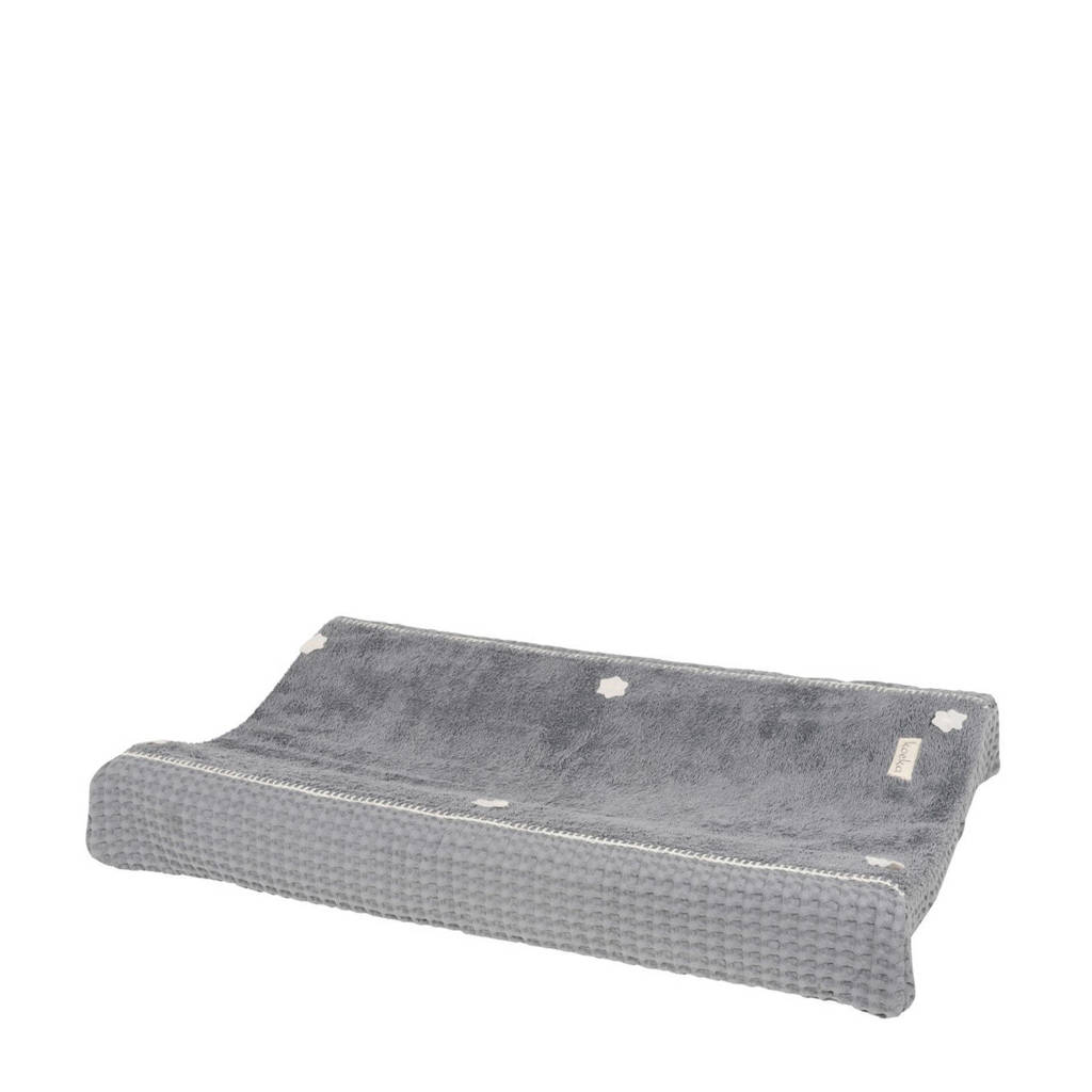 Koeka Amsterdam aankleedkussenhoes 45x73 cm Steel Grey, Steel grey