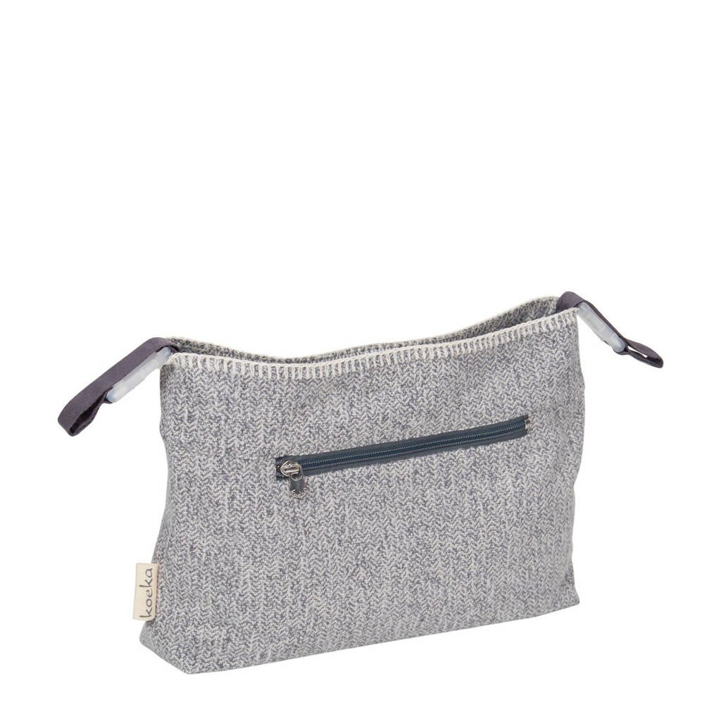 Koeka Vigo mini purse voor de kinderwagen Sparkle Grey, Sparkle grey