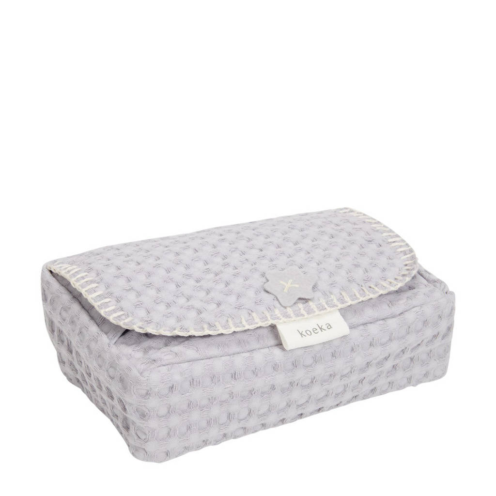 Koeka Antwerp babydoekjeshoes Silver grey, Silver Grey
