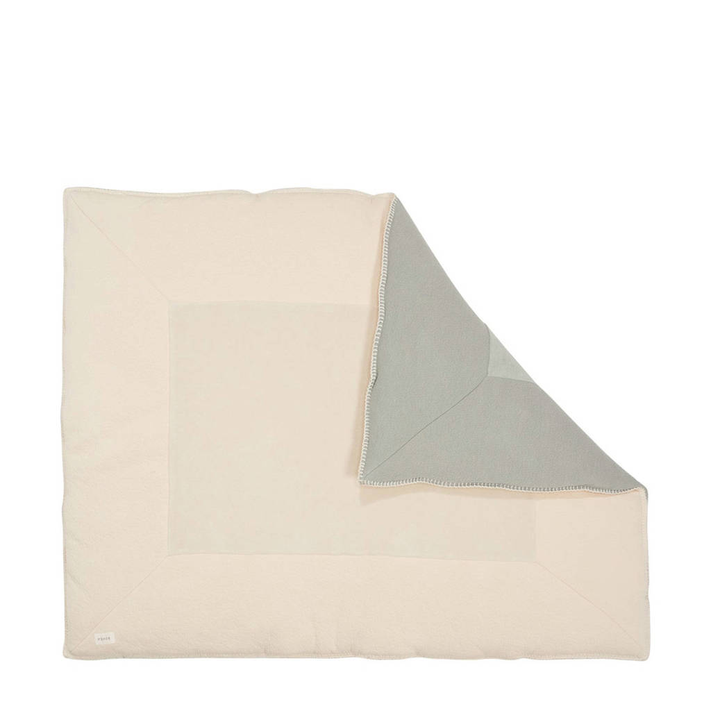 Koeka Runa boxkleed Leaf/Warm White 95x75 cm