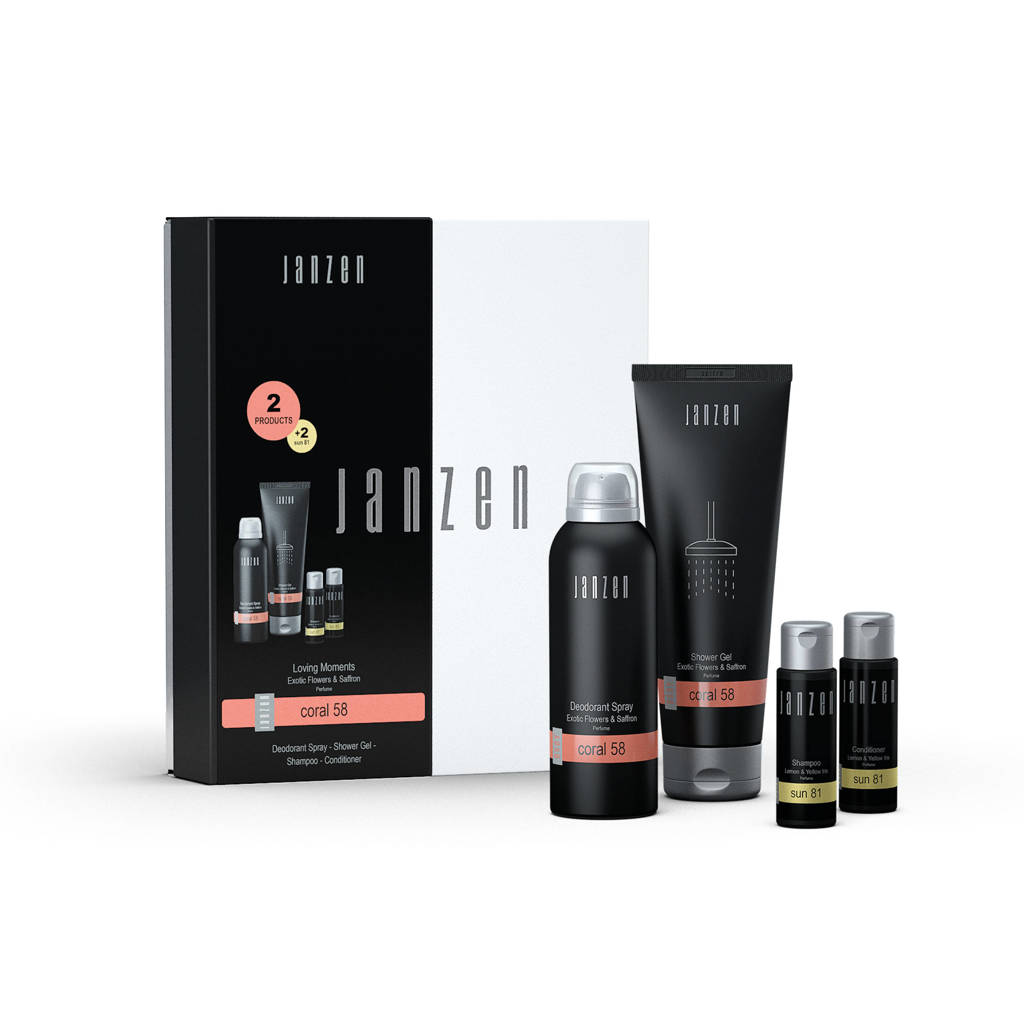 Janzen Loving Moments Coral 58 Geschenkset - 470 ml