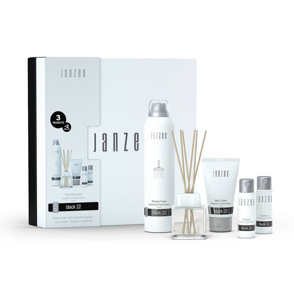 Janzen Pure Moments Black 22 Geschenkset - 425 ml