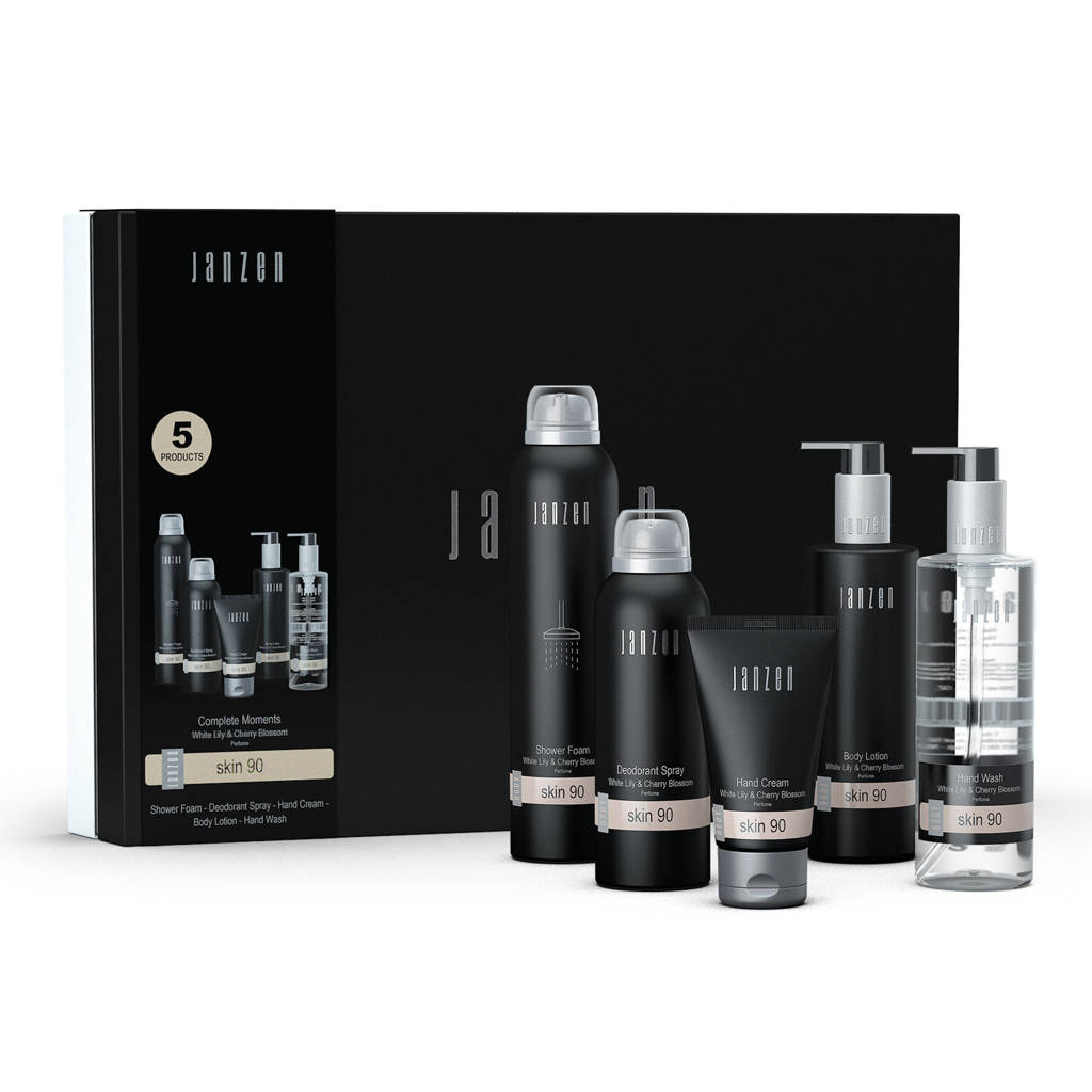Janzen Complete Moments Skin 90 Geschenkset - 925 ml