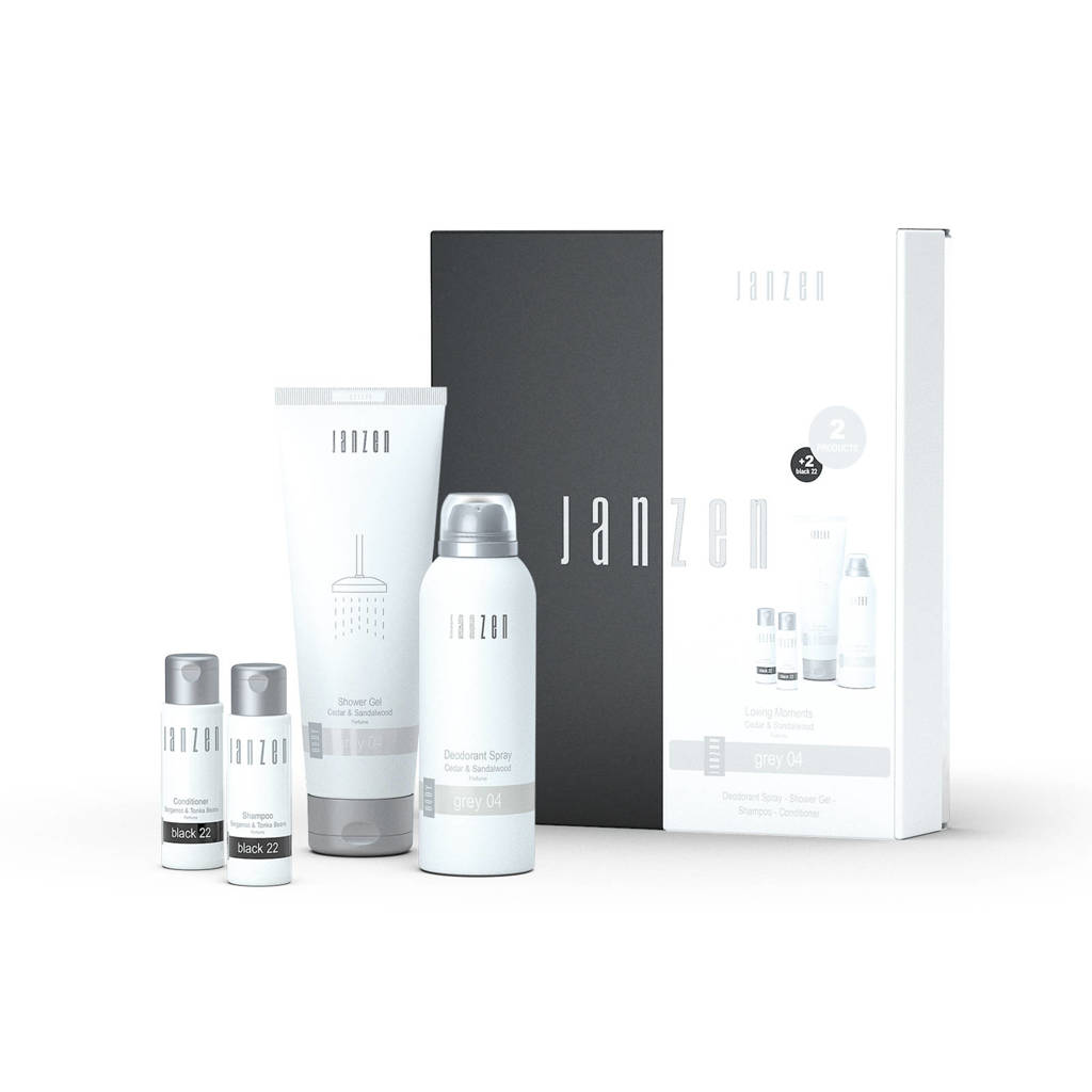 Janzen Loving Moments Grey 04 Geschenkset - 470 ml