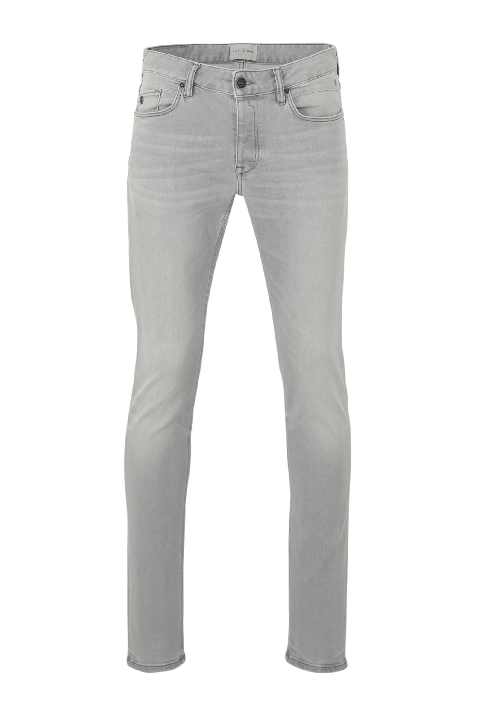 Cast Iron slim fit jeans Riser grey denim | wehkamp