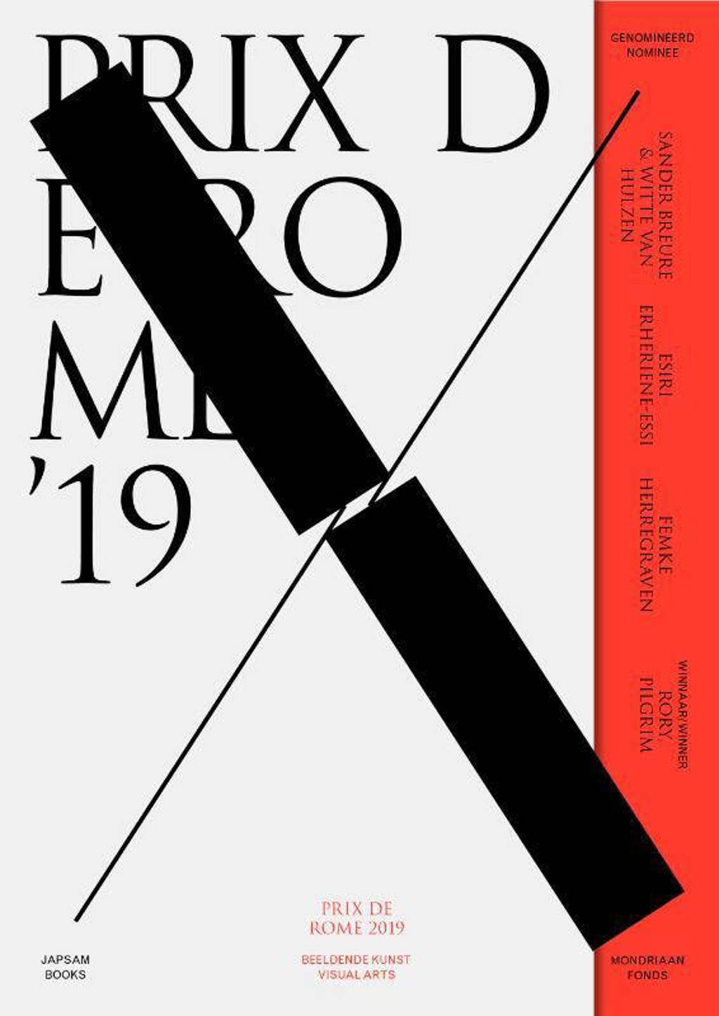 Prix de Rome: Prix de Rome 2019. Beeldende Kunst / Visual Arts