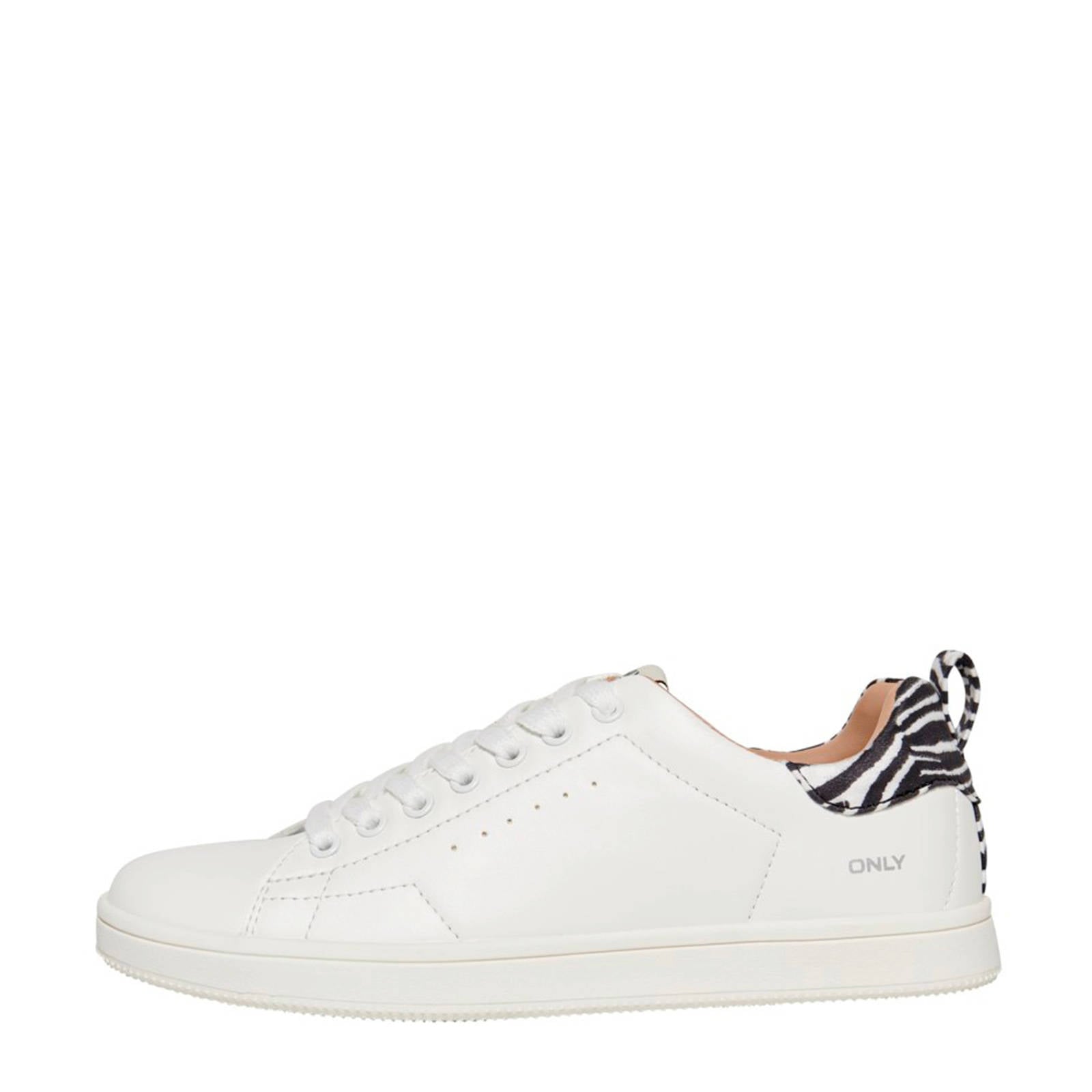 ONLY SHILO sneakers wit/zebraprint | wehkamp