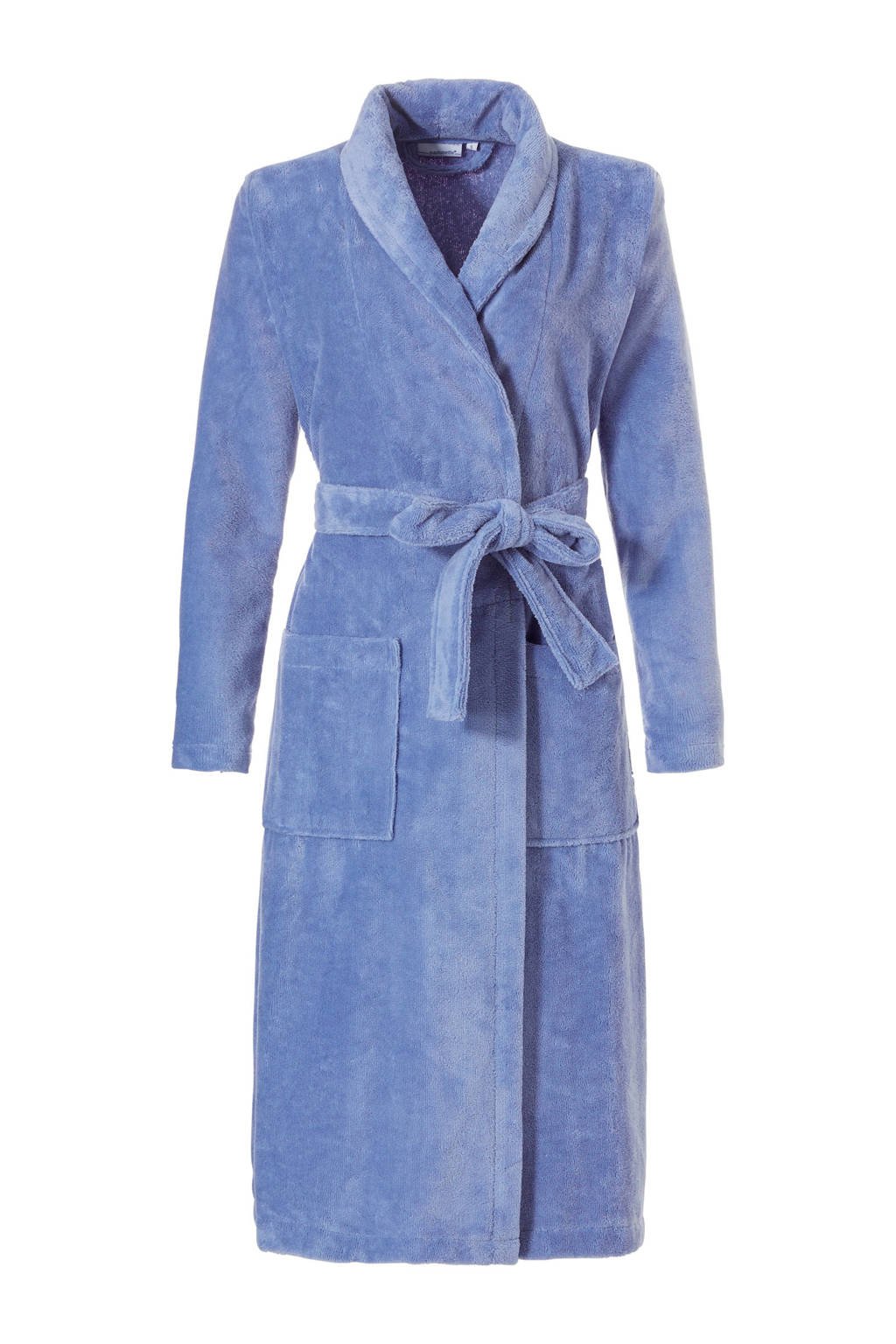Pastunette badstof badjas blauw, Blauw