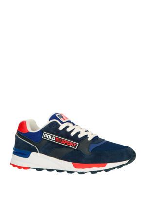 Trkstr Sport leren sneakers blauw