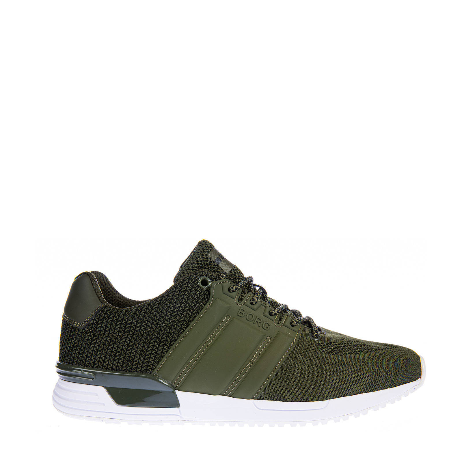 Björn Borg R130 SKT M sneakers olijfgroen | wehkamp