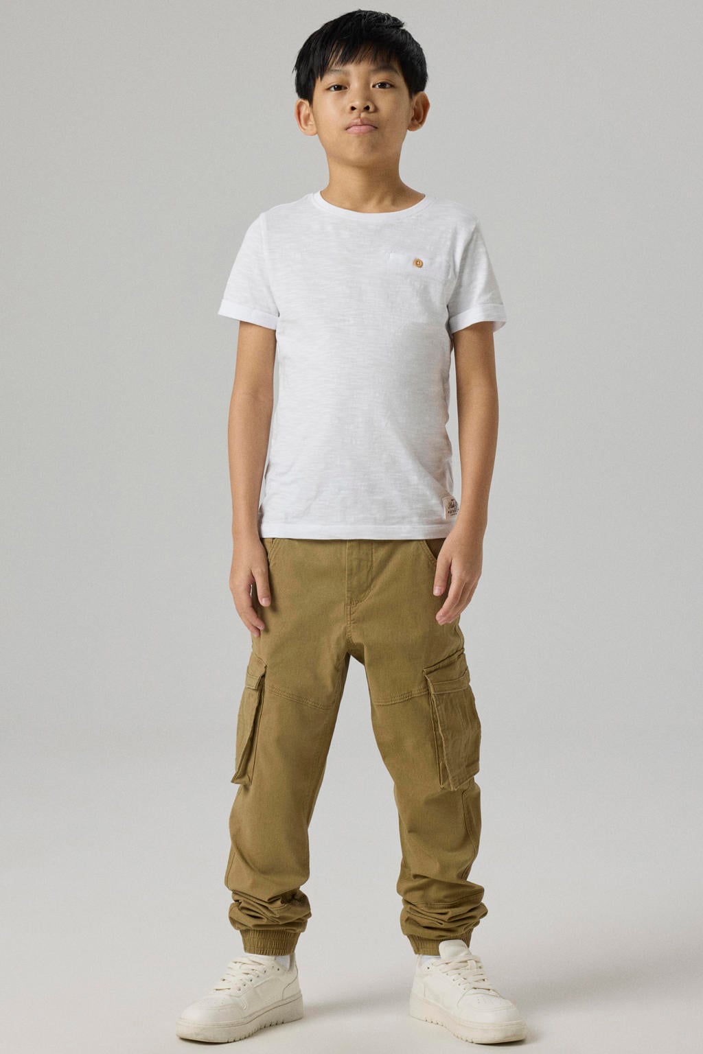NAME IT KIDS cargobroek NITBAMGO camel