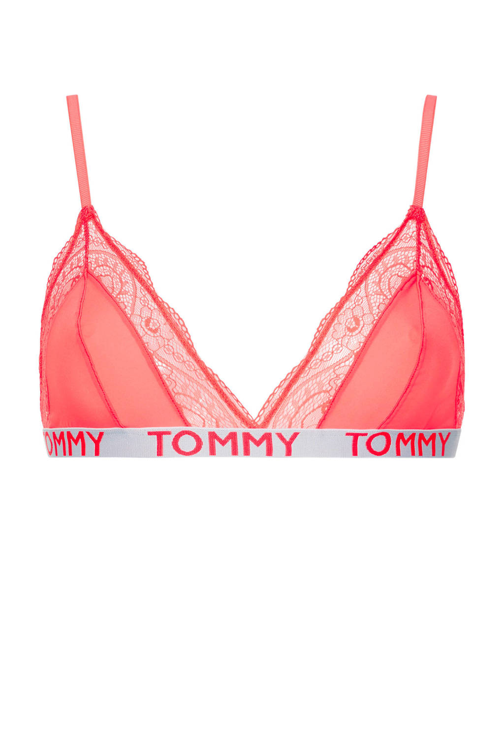 Tommy Hilfiger bralette met kant roze, Roze