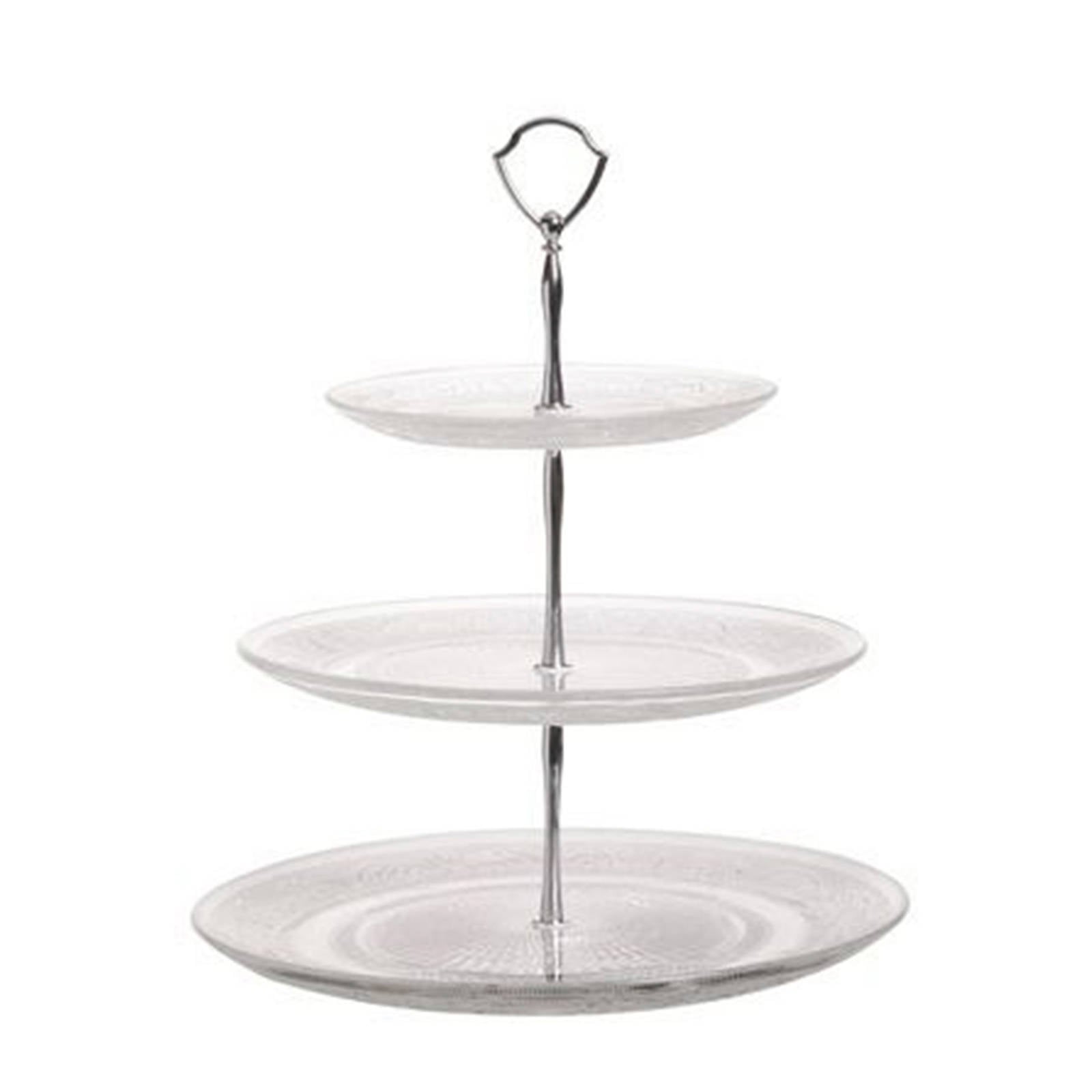 L.S.A. Serveerstolp, Glas, Transparant, 20.5 cm