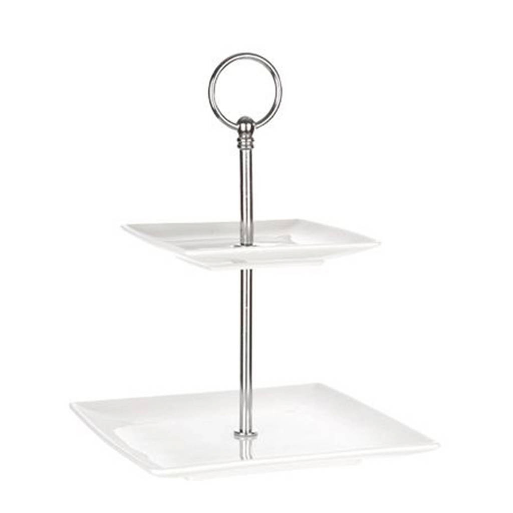 Cosy & Trendy etagere Avantgarde 2 laags, Wit