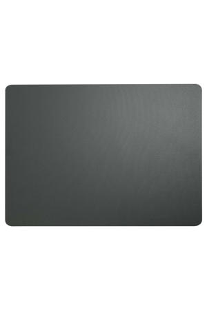 Placemat - Leather Optic Fine - Basalt - 46 x 33 cm