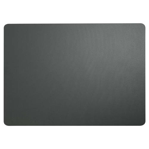 ASA Selection Placemat - Leather Optic Fine - Basalt - 46 x 33 cm afbeelding