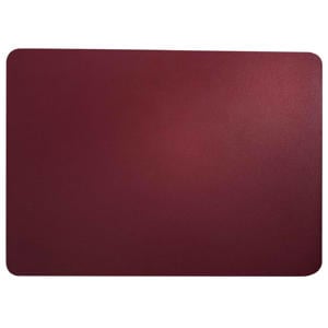 Placemat - Leather Optic Fine - Magnolia - 46 x 33 cm