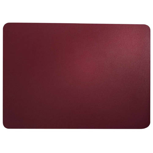 ASA Selection Placemat - Leather Optic Fine - Magnolia - 46 x 33 cm afbeelding