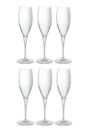Champagneglazen - Flutes - Premium - 260 ml - 6 stuks