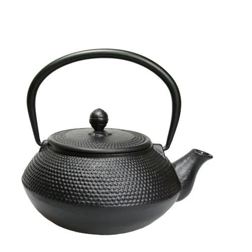 Wehkamp Easyline CasaLupo Theepot Sakura Tea Gietijzer Zwart 800 ml aanbieding