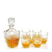 thumbnail: Bormioli Rocco Whiskey Set Dedalo - 7 delige set