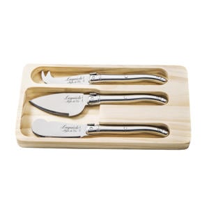 Laguiole Style De Vie Kaasmessen RVS 3 - delig
