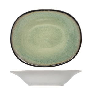 Diep Bord Fez Groen 18 x 22 cm 