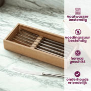 thumbnail: Villeroy & Boch Steakmessenset Piemont - 18/10 RVS - 6-delig
