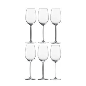 witte wijnglas Diva - set van 6 
