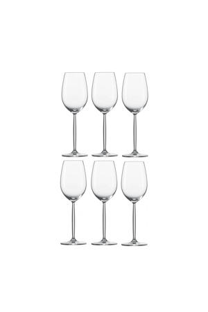 witte wijnglas Diva - set van 6 