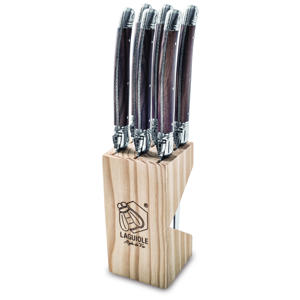 Steakmessen Premium Line Wood - 6 stuks