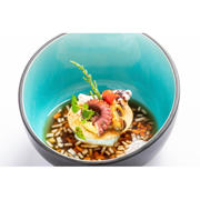 thumbnail: Cosy & Trendy Dessertborden / Tapasborden Streetfood 22.5 x 10 cm - 10 Stuks