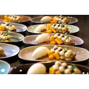 thumbnail: Cosy & Trendy Dessertborden / Tapasborden Streetfood 22.5 x 10 cm - 10 Stuks