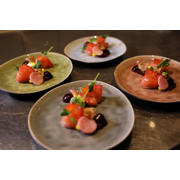 thumbnail: Cosy & Trendy Kleine Bordjes / Gebaksbordjes Streetfood 15 x 11.5 cm - 10 Stuks