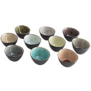 thumbnail: Cosy & Trendy Kleine Schaaltjes / Dipschaaltjes Streetfood 9 x 7 cm / 100 ml - 10 Stuks