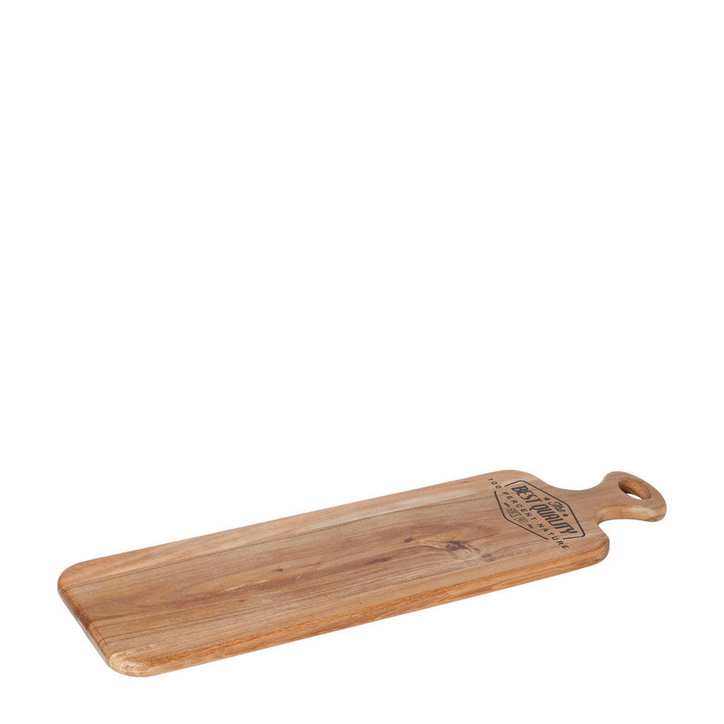 Cosy & Trendy tapasplank Acaciahout 53 x 16 cm, Houtkleurig
