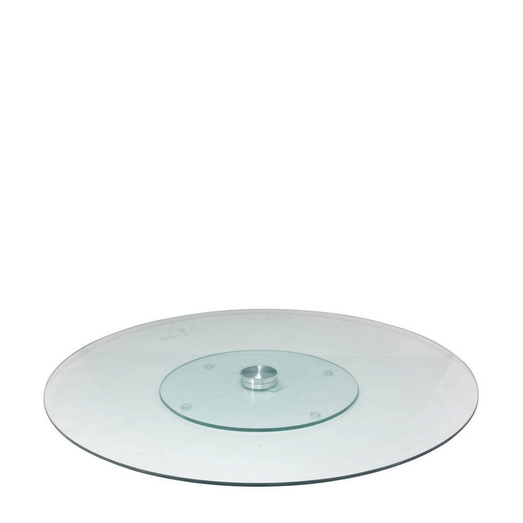 Easyline Taartplateau glas XXL Ø45 cm, Transparant