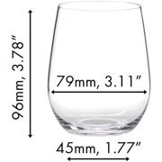 thumbnail: Riedel Witte Wijnglazen O Wine - Viognier / Chardonnay - 320 ml - 2 stuks