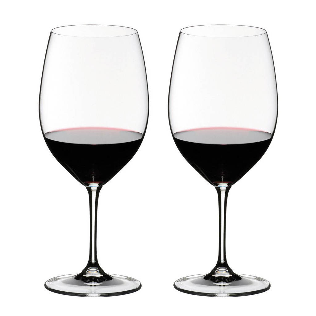 Signaal Geneigd zijn avond Riedel bordeaux Grand Cru wijnglas Vinum 2 stuks | wehkamp