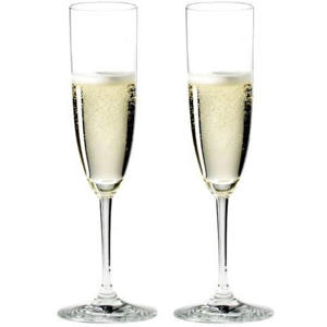 Champagne Glazen / Flutes Vinum - 2 stuks