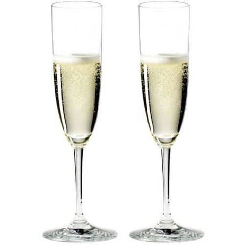 Riedel Champagne Glazen / Flutes Vinum - 2 stuks afbeelding