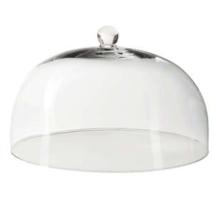 Taartstolp / Glazen stolp / Kaasstolp / Afdekstolp Grande ø 28 cm