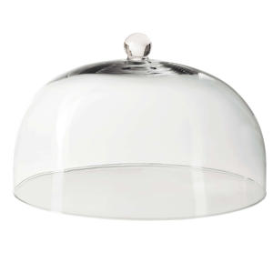 Taartstolp / Glazen stolp / Kaasstolp / Afdekstolp Grande ø 28 cm