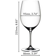 thumbnail: Riedel Rode Wijnglazen Vinum - Cabernet / Merlot - 650 ml - 2 stuks