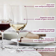 thumbnail: Riedel Rode Wijnglazen Vinum - Syrah / Shiraz - 700 ml - 2 stuks