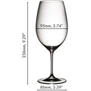 thumbnail: Riedel Rode Wijnglazen Vinum - Syrah / Shiraz - 700 ml - 2 stuks