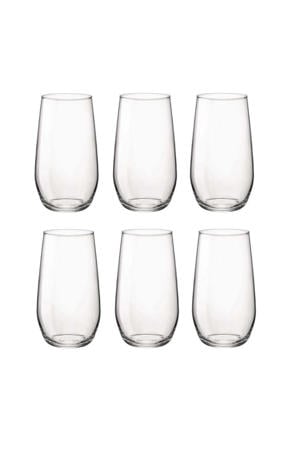 Longdrinkglazen Electra - 390 ml - 6 stuks